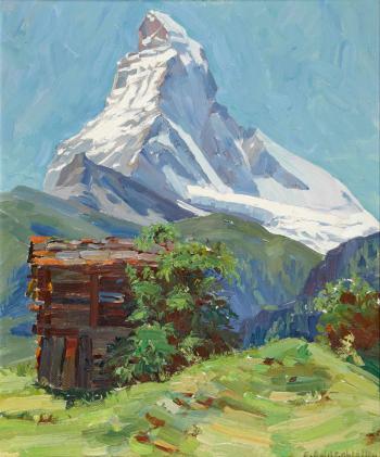 Das Matterhorn by 
																	Emil Aufdenblatten