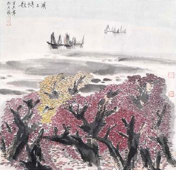 Gesang auf dem See by 
																	 Yun Ming
