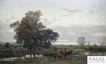 Heimkehr vom Feld by 
																	Wilhelm Kuhling