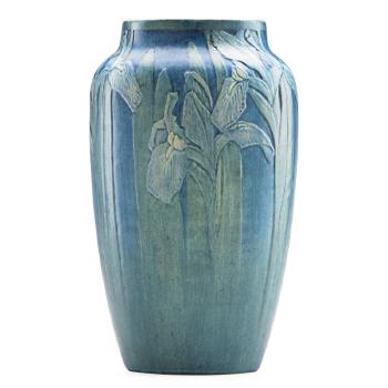 Large Transitional vase by 
																			Henrietta Davidson Bailey