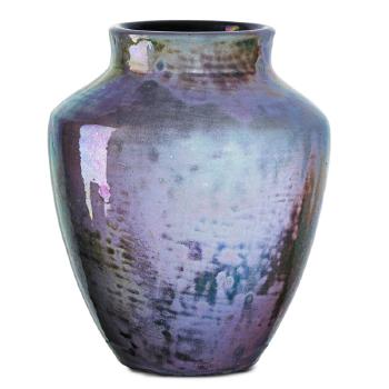 Large vase by 
																			 Pewabic Pottery