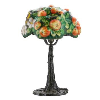 Puffy table lamp by 
																			 Pairpoint Glass