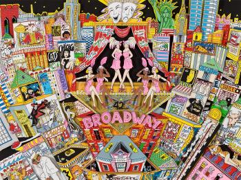 Broadway and Beyond! by 
																			Charles Fazzino