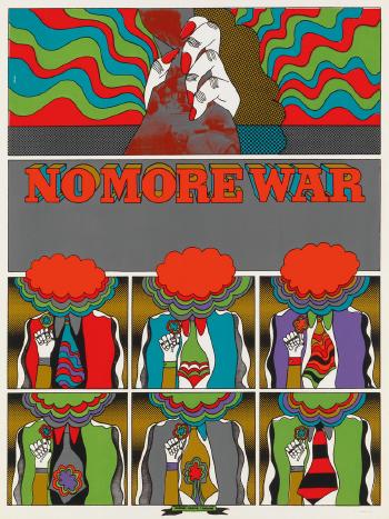 No more war by 
																	Keiichi Tanaami