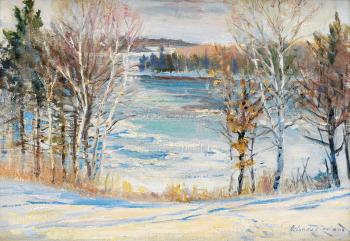Winter Landscape by 
																			Orlando Rouland