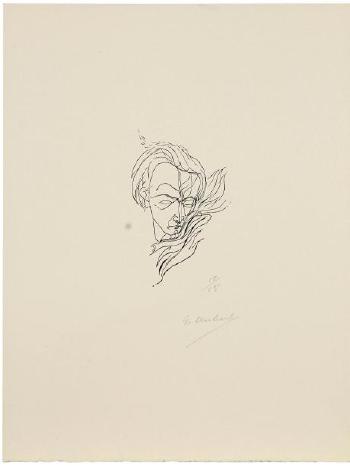 Portrait d'Antonin Artaud by 
																	Georges Aubert