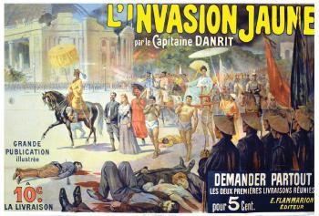L'Invasion Jaune par le Capitaine Danrit (pseudo de Lt Colonel Briant) - Flammarion by 
																	Georges Pierre Dutriac