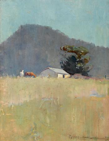 Shiel's paddock by 
																	Henry Glede Garlick