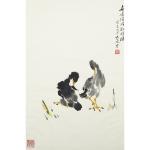 Two Ducks by 
																	 Yuan Xiaoling
