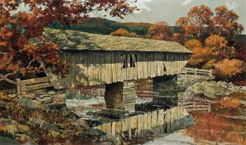 Covered Bridge by 
																			Eric Sloane