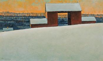 Winter Sunset by 
																			Eric Sloane
