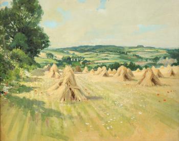 Wheat Field by 
																	Stanley Charles Rowles