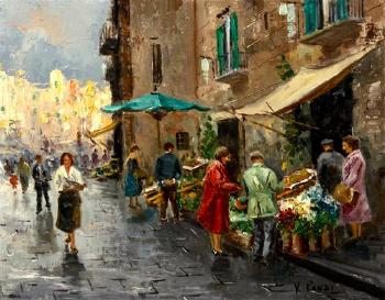 Market Scenes by 
																			Victorio Panzi