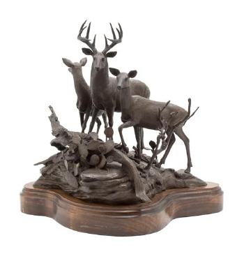 Deer family by 
																	Paul Tadlock