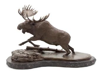 82 (moose) by 
																	Paul Tadlock