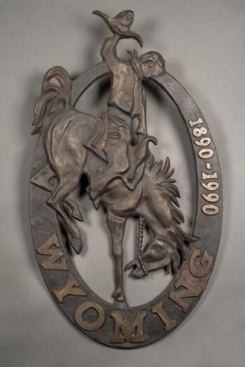 Wyoming Centennial Medallion by 
																	George Northup