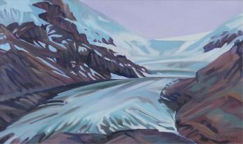 Columbia icefield, Jasper by 
																			Alice Saltiel-Marshall