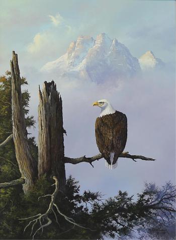 Bald eagle by 
																			Milton Achtimichuk