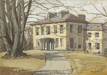Newtown House, Termonfeckin, County Louth by 
																	Bea Orpen