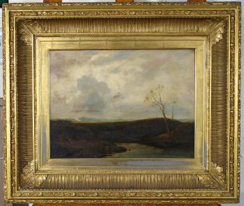 A moor and pool, Perthshire by 
																			John Thomson of Duddingston