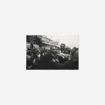 Dr. Martin Luther King, Jr. in Chicago by 
																			Steffens Leinwohl