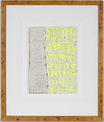 Strong Spirits In Yellow With Gold Writing by 
																			J B Murry
