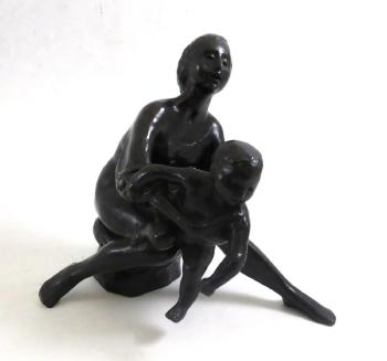 Mother and child by 
																	Vivien Rhys Pryce