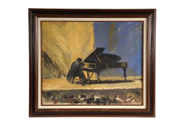 The Concert Pianist by 
																			Fritz Bradley Talbot