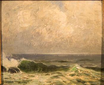 The surf by 
																			Benjamin Eggleston