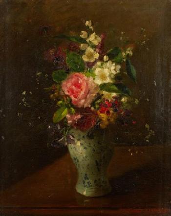 Bouquet de fleurs by 
																	Louise Darru