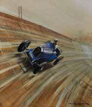 Bill Craig sur Bugatti- Brooklands 1931 by 
																	Roy Nockolds
