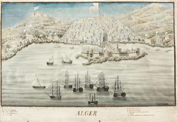 La baie d’Alger by 
																	Pierre de Vaujoly