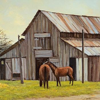 Santa Margarita Barn - California by 
																			Anthony Quartuccio