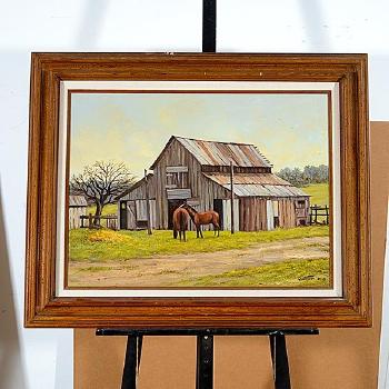 Santa Margarita Barn - California by 
																			Anthony Quartuccio