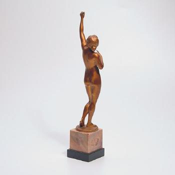 Nude figure by 
																			Percimer Rudolfi