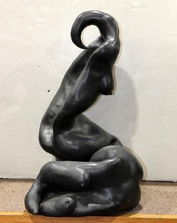 Biomorphic Woman by 
																			Jens Galschiot