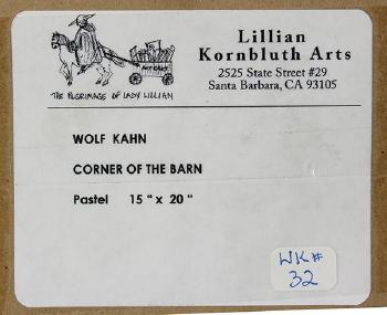 Corner of the Barn by 
																			Wolf Kahn