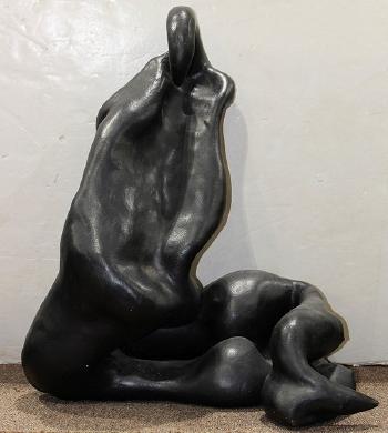 Biomorphic woman by 
																			Jens Galschiot