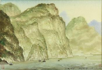 Xi Liung Gorge by 
																			 Deng Shaoyi