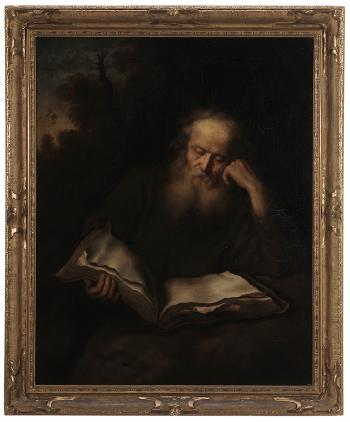 St. Jerome in the Wilderness by 
																			Edmund Tschaplowitz