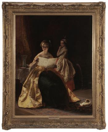 The Love Letter by 
																			Charles Lees