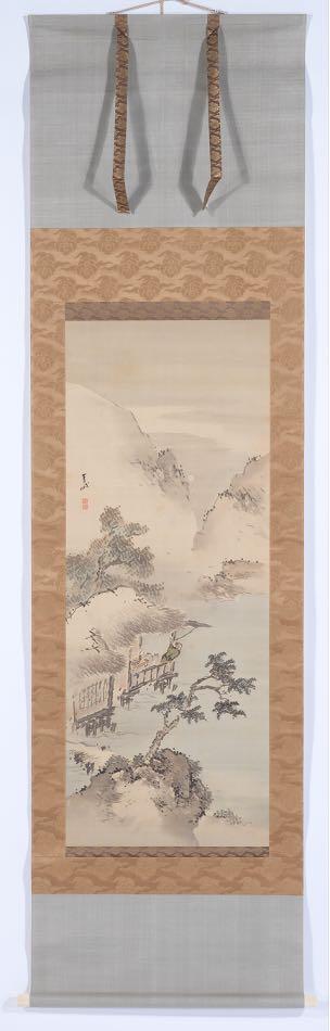 Chinese scholars' amusements in spring. Chinese scholars' amusements in autumn by 
																			Kishi Gantai
