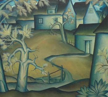 Houses on the Hill by 
																			Harvey Gregory Prusheck