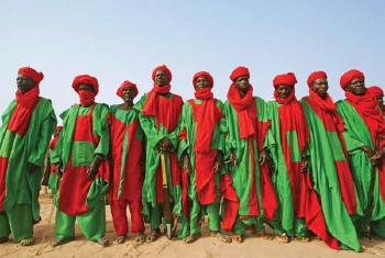 Hausa Royal Guards by 
																	Andrew Esiebo