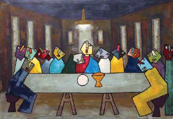 Last Supper by 
																	Samuel Tete Katchan