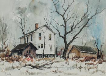 Farm House by 
																			Rudolph Ohrning