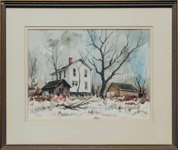 Farm House by 
																			Rudolph Ohrning