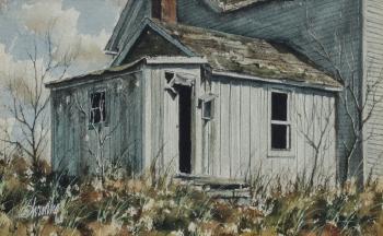 Old house by 
																			Rudolph Ohrning