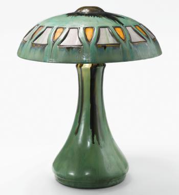 Table Lamp by 
																	 Fulper Pottery