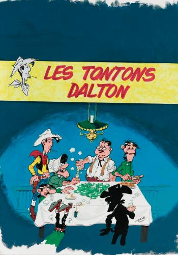 Lucky Luke, Les tontons Dalton by 
																	 Achde